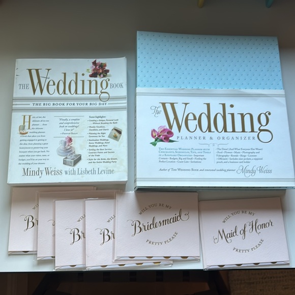 Mindy Weiss Wedding Planner & Organizer and Wedding Book. New. Plus cards. - Picture 1 of 10